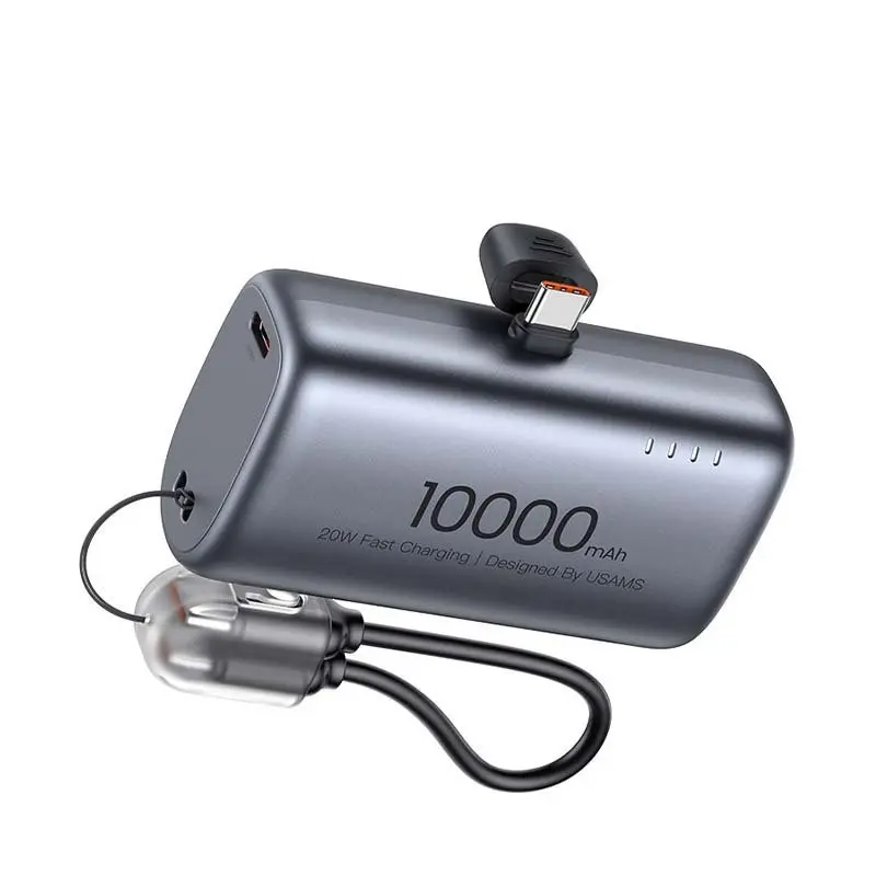 پاوربانک یوسمز مدل US-CD252 ظرفیت 10000 میلی‌آمپر‌ ساعت - 02
